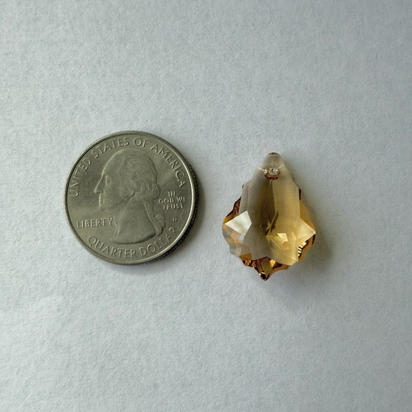 Swarovski topaz crystals - Picture 4 of 4